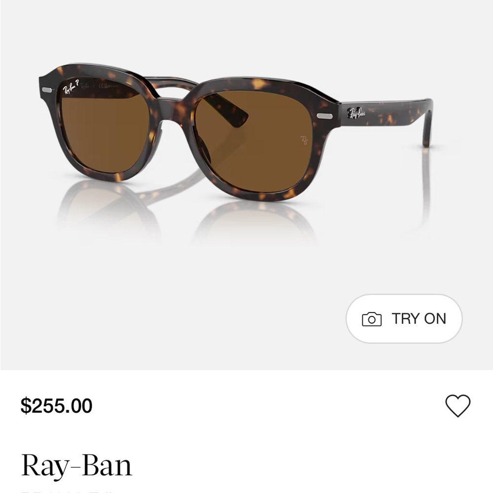 Ray-Ban Brown Patterned Sunglasses